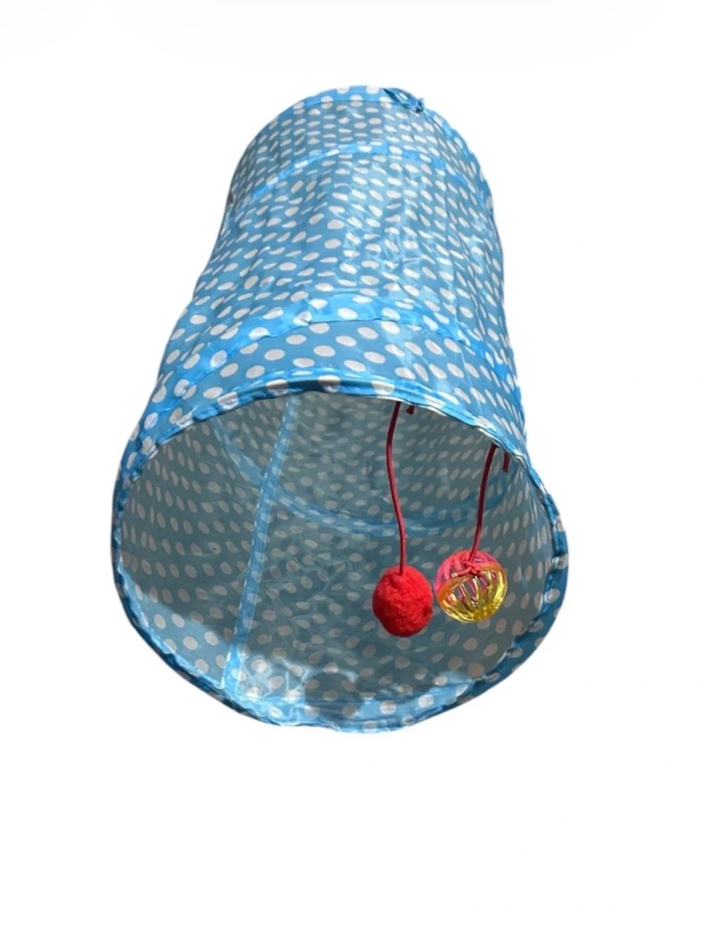 Multi-Arm Cat Tunnel Play Center - Black and Blue